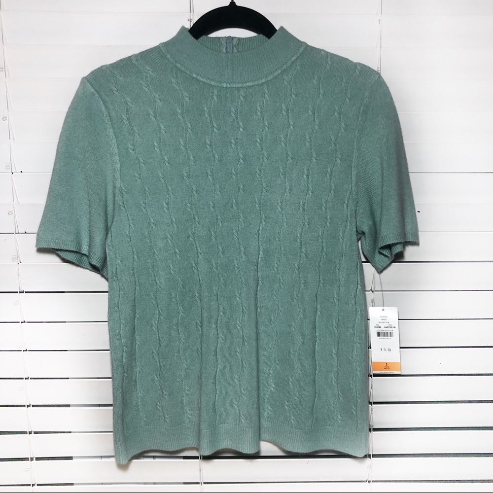 New KORET Green Women’s Short Sleeves Sz S‎